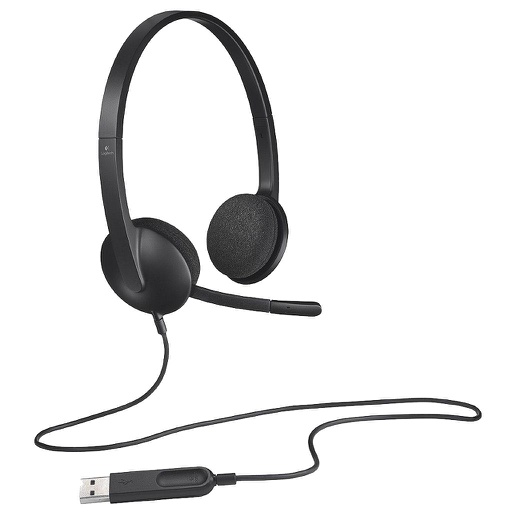 [LOH340] LOGITECH H340 WIRED USB HEADSET 