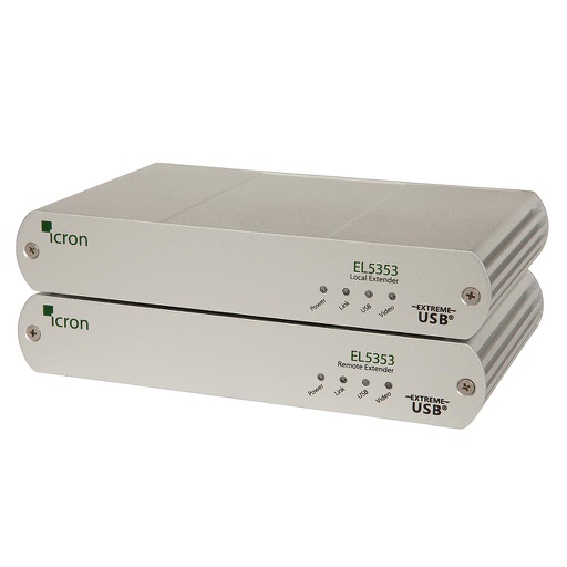 [EL5353] ICRON EL5353 KVM EXTENDER UNCOMPRESSED DVI USB 2.0 100M