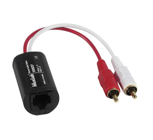 [MX500027] MUXLAB STEREO RCA AUDIO BALUN