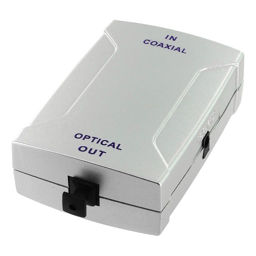 [RCDT] DIGITAL COAX RCA TO TOSLINK DIGITAL AUDIO CONVERTER