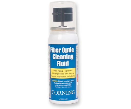 [COFIBCLN] CORNING FIBER OPTIC CLEANING FLUID 3OZ