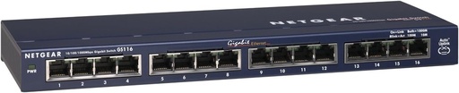 [NGGS116] NETGEAR 16-PORT GIGABIT ETHERNET UNMANAGED SWITCH