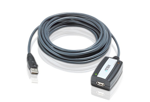 [UE250] ATEN USB 2.0 A/A M/F REPEATER/EXTENSION CABLE (16')