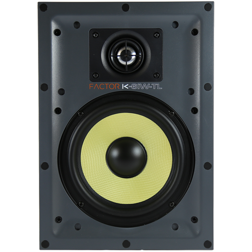 [FEK6IWTL] FACTOR 6.5" KEVLAR IN-WALL TRIMLESS 125W SPEAKERS (PAIR)