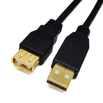 USB 2.0 A/A M/F EXTENSION CABLE