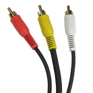 3xRCA COMPOSITE M/M A/V CABLE 