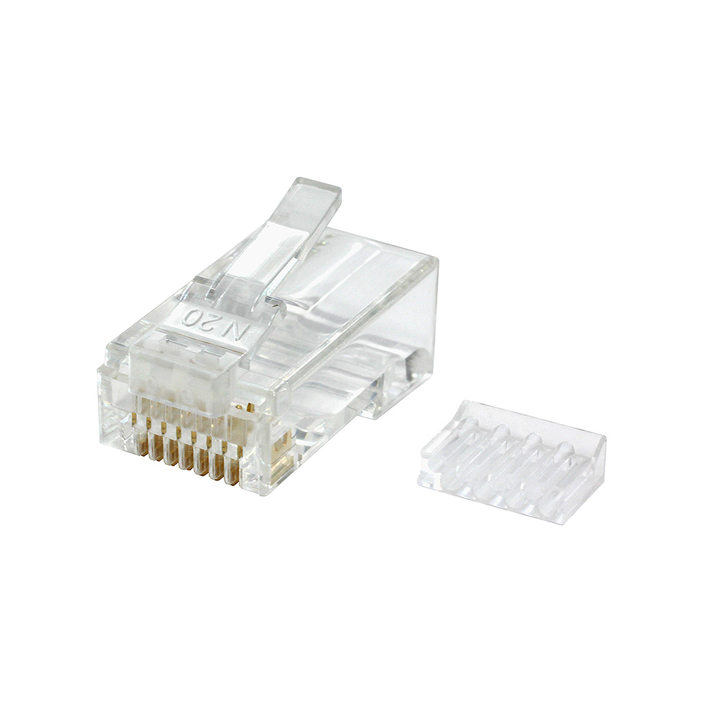 RJ45 CAT6 UTP SOLID/STRANDED CONNECTOR (50/BAG) | Lin Haw International