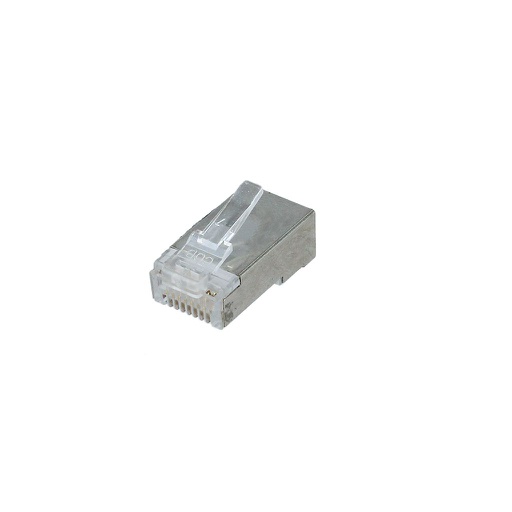 [C6453S] RJ45 CAT6 SHIELDED STRANDED CONNECTOR (50/BAG)