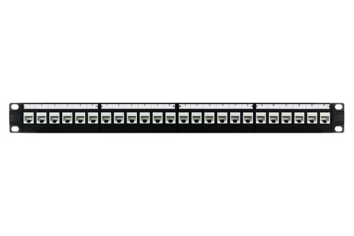 [C6A4524] RJ45 CAT6A 24-PORT PATCH PANEL (110 TYPE)