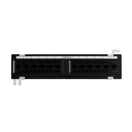 [FA653H] RJ45 CAT5E 12-PORT WALL-MOUNT PATCH PANEL