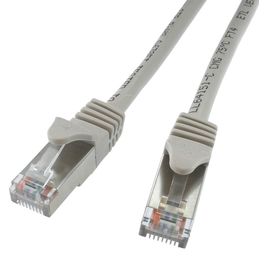 CAT5E SHIELDED F/UTP NETWORK PATCH CABLE 26AWG (GREY)