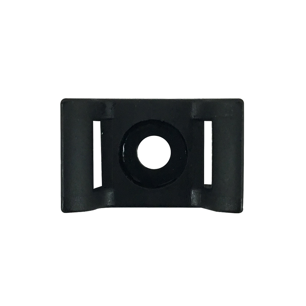 CABLE TIE WALLMOUNT ANCHOR SCREW TYPE BLACK (100/BAG) Lin Haw