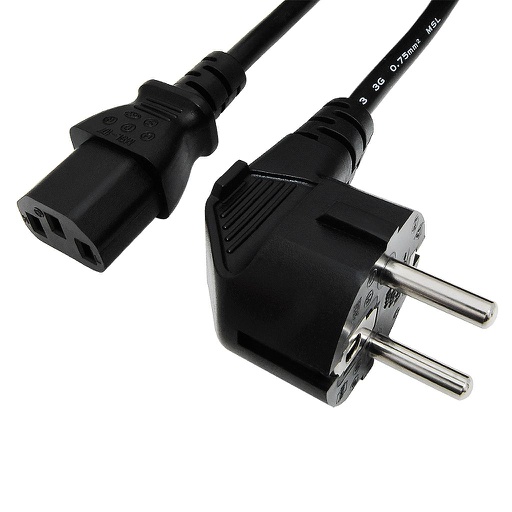 [MC305E] 6' UNIVERSAL COMPUTER POWER CORD WITH EUROPLUG