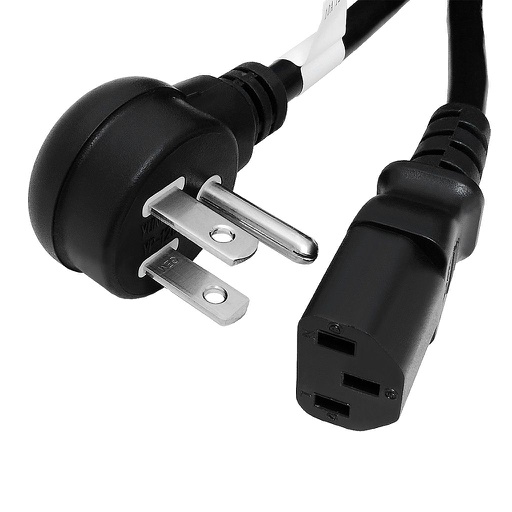 [MC305G] 6' UNIVERSAL COMPUTER POWER CORD DOWN ANGLE NEMA 5-15P TO IEC-C13