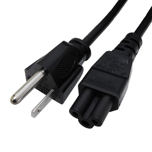 NEMA 5-15P TO IEC-C5 POWER CORD 3 PRONG