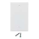 [WPBP] 1-GANG BLANK WALL PLATE - WHITE