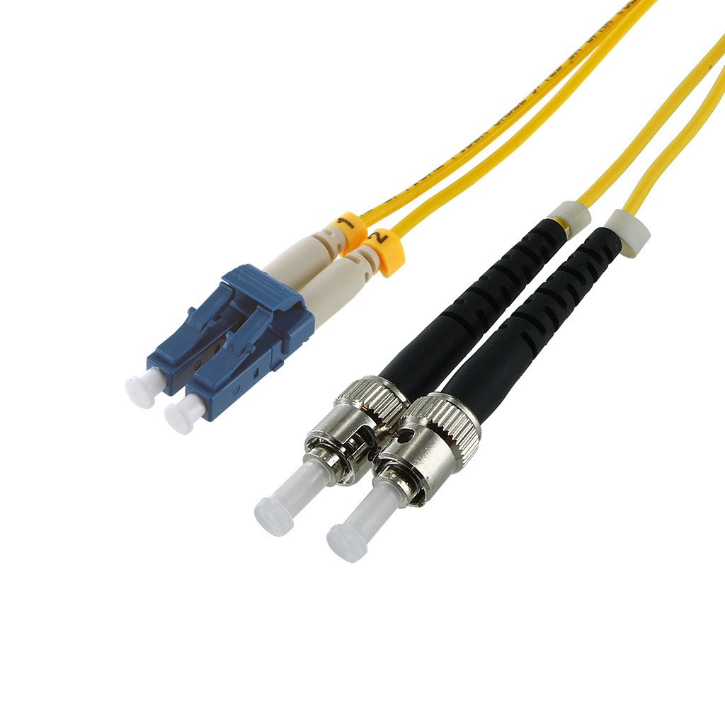 LC-ST SM DUPLEX 9/125 FIBER OPTICAL CABLE | Lin Haw International