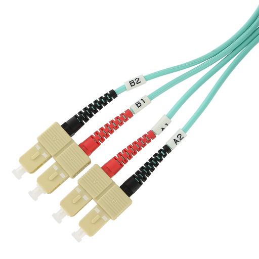 SC-SC MM DUPLEX 50/125 10G OM3 LASER OPTIMIZED FIBER