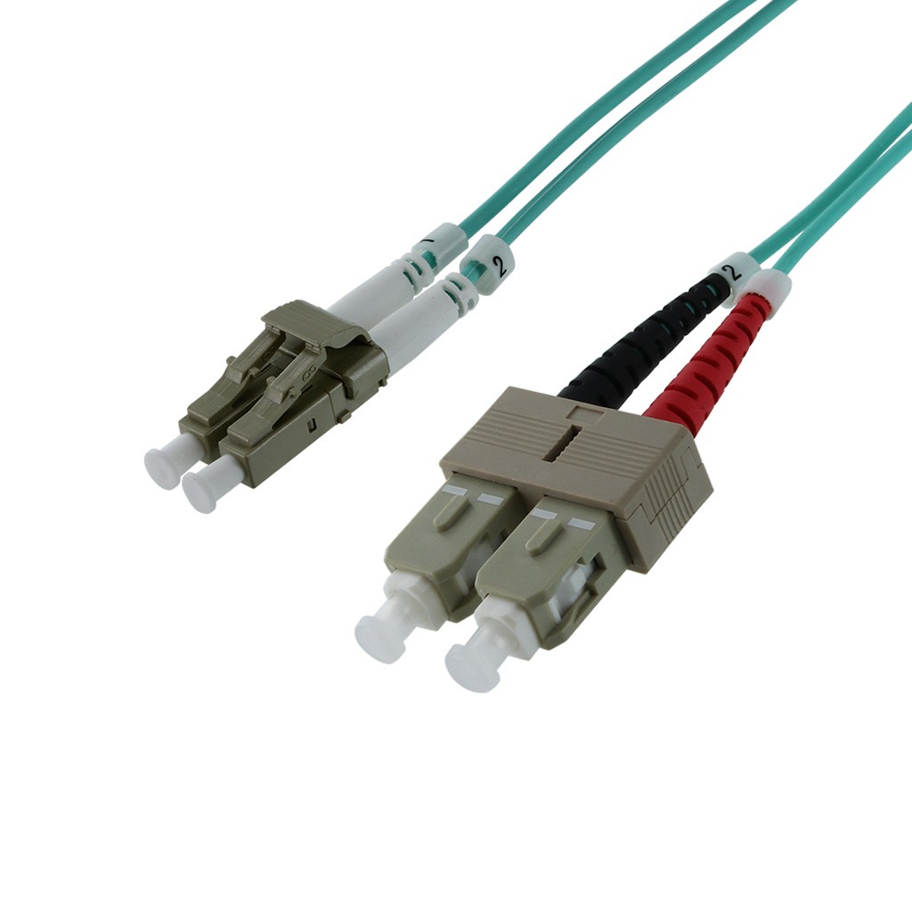 Lc-sc Mm Duplex 50 125 10g Om3 Laser Optimized Cable 