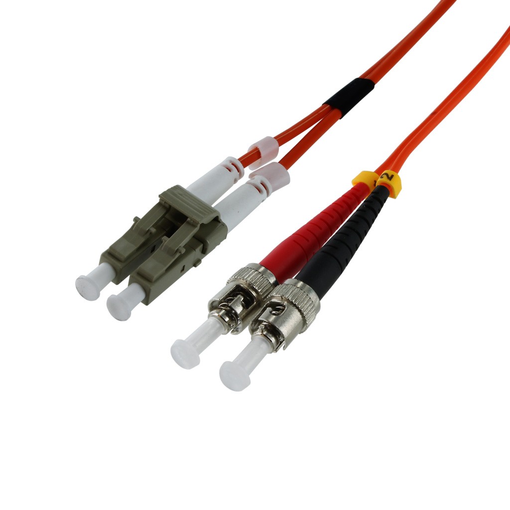 LC-ST MM DUPLEX 62.5/125 FIBER OPTIC CABLE | Lin Haw International