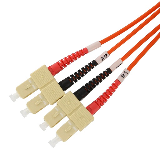 SC-SC MM DUPLEX 62.5/125 FIBER OPTIC CABLE