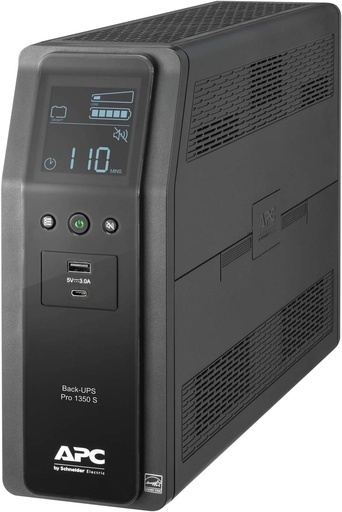 [MC1350] APC 10-OUTLET LCD BACK-UPS PRO UPS (810W/1350VA)