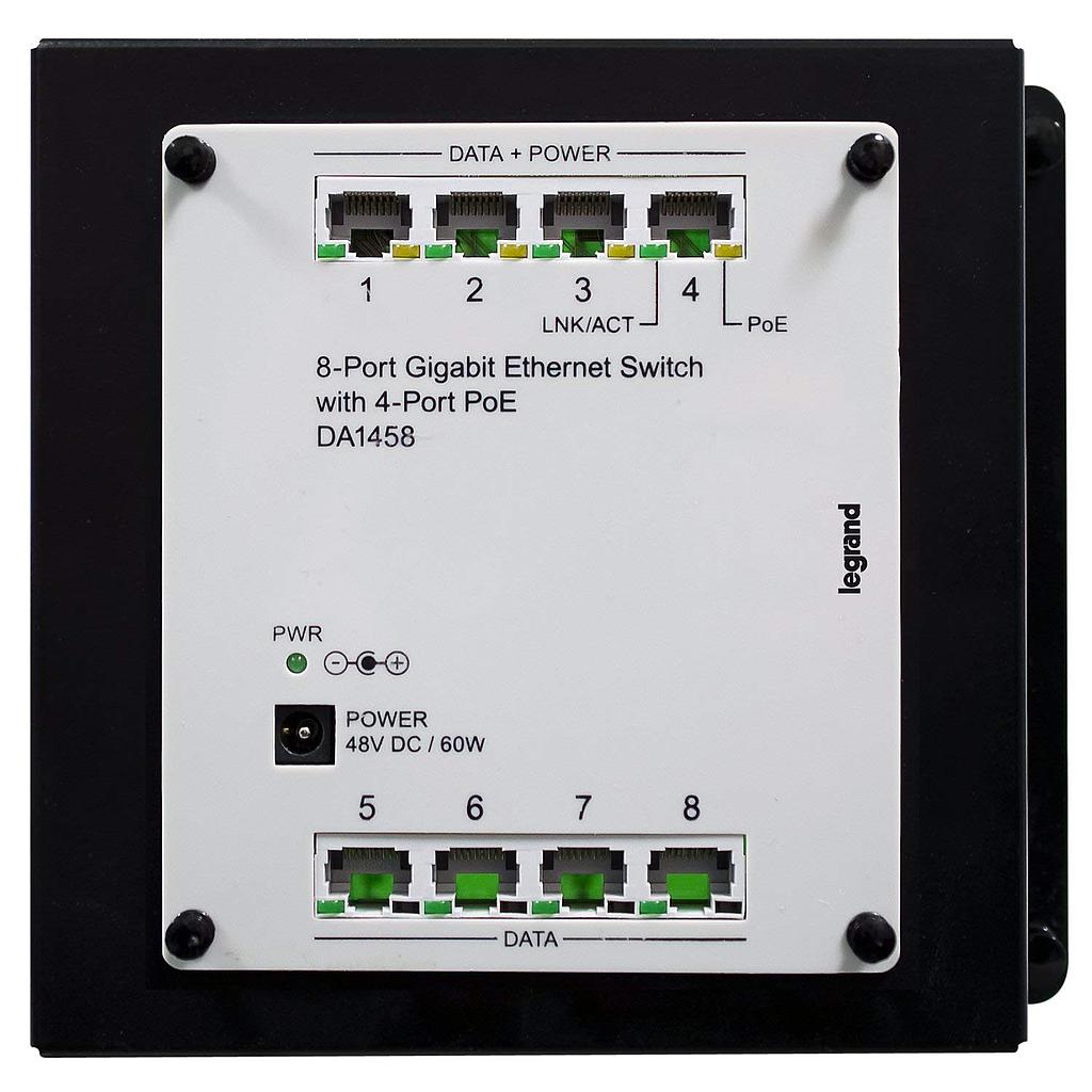 legrand switch gigabit 8 port