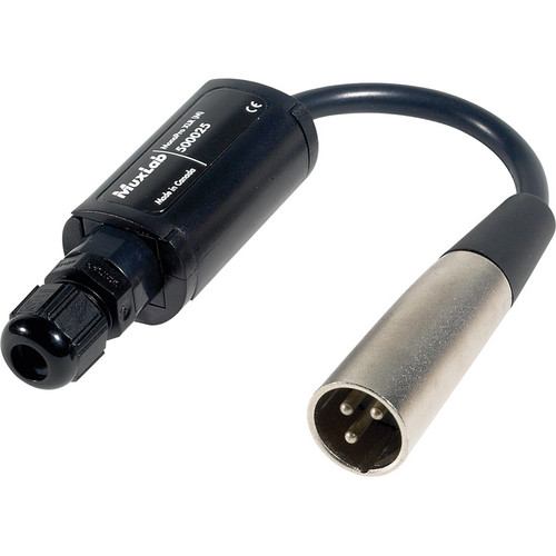 [MX500025] MUXLAB MONOPRO MALE XLR AUDIO BALUN