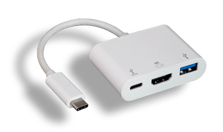 [U3CMHUC] USB 3.1 TYPE C MALE TO (HDMI/USB 3.0/USB C) ADAPTER