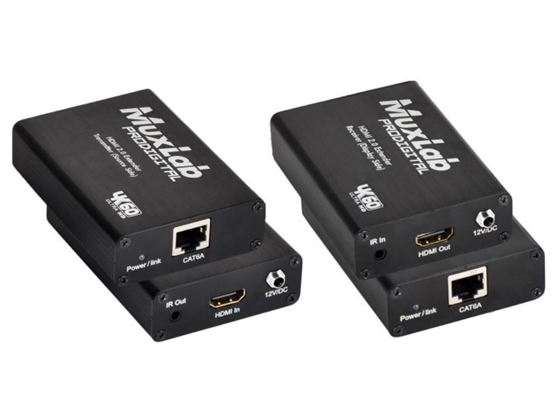 [MX500409] MUXLAB HDMI 2.0 CAT6A/7 EXTENDER KIT (4K/60)