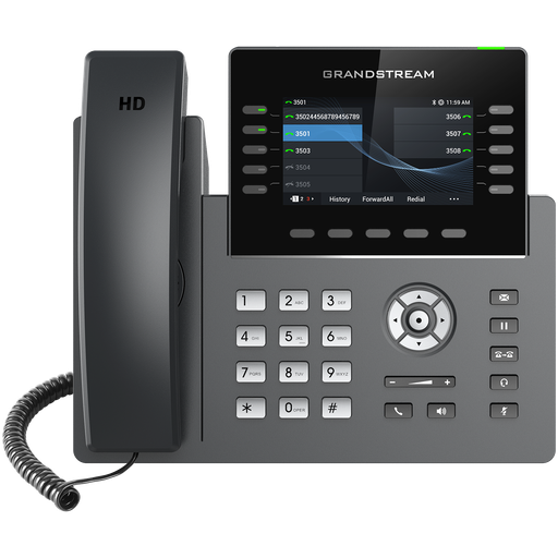 [GSGRP2615] GRANDSTREAM 10 LINE VOIP PHONE (5 SIP) W/ BLUETOOTH & WI-FI