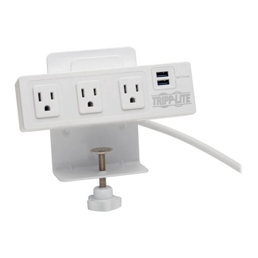 [TLP310USBCW] TRIPP LITE TLP310USBCW 3-OUTLET SURGE PROTECTOR