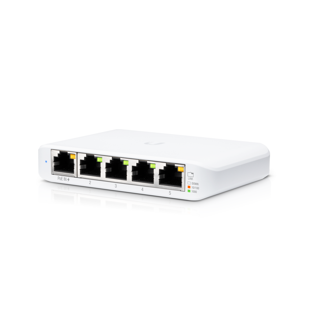 [UBUSWFLEXM] UBIQUITI UNIFI FLEX MINI 5-PORT GIGABIT SWITCH