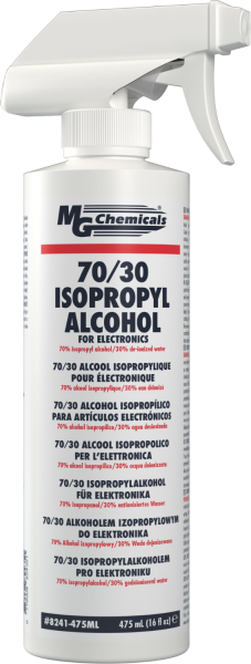 MG CHEMICALS 70/30 ISOPROPYL ALCOHOL W/ TRIGGER SPRAY | Lin Haw  International