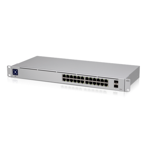 [UBUSW24] UNIFI GEN2 SWITCH - 24 GIGABIT ETHERNET PORTS AND 2 SFP PORTS - NO POE