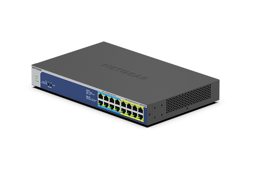 [NGGS516UP] NETGEAR PROSAFE GS516UP 16-PORT 8 POE+ 8 POE++ UNMANAGED SWITCH (380W)