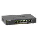 [NGGS305EP] NETGEAR 5 PORT W/POE+ GIGABIT ETHERNET MANAGED SWITCH (63W)