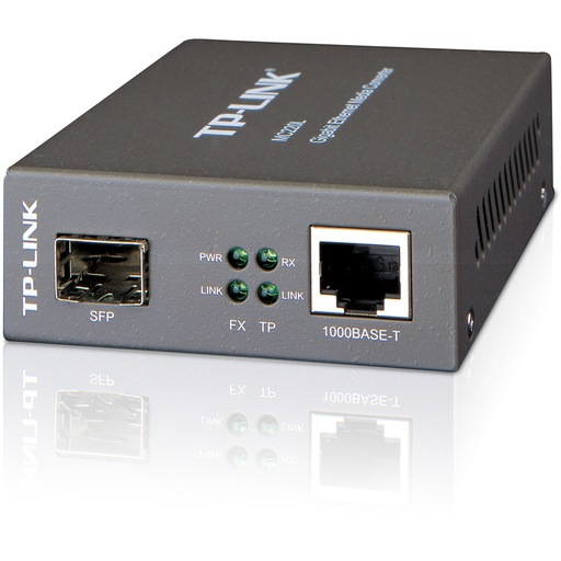 [TLMC220L] TP-LINK 10/100/1000BASE-T TO MINI GBIC SFP LC GIGABIT MEDIA CONVERTER