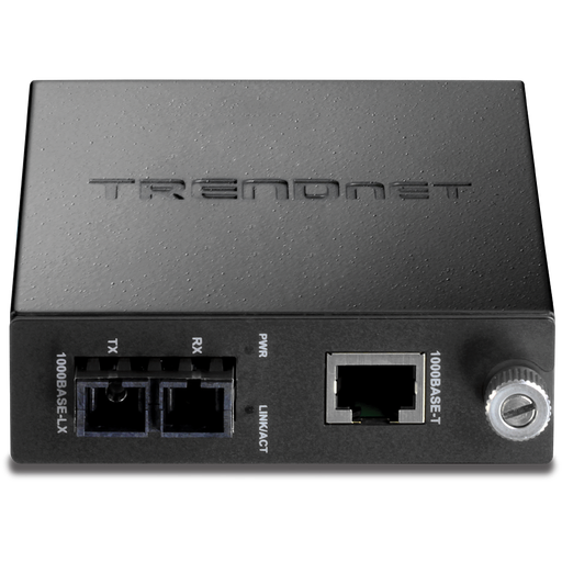 [TFC1000S20] TRENDNET GIGABIT SINGLEMODE FIBER SC TO ETHERNET MEDIA CONVERTER