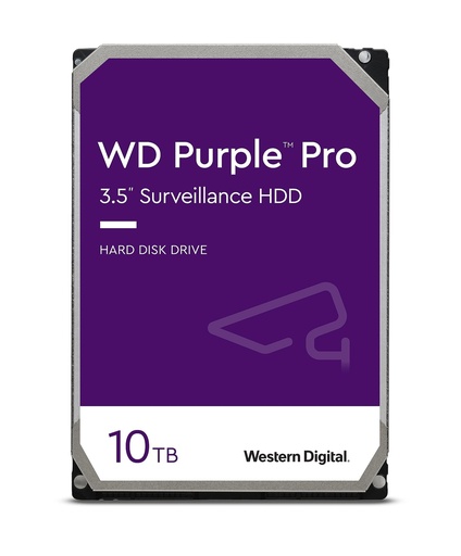 [WD101PURP] WESTERN DIGITAL 10TB PURPLE PRO HDD 3.5" SATA CMR