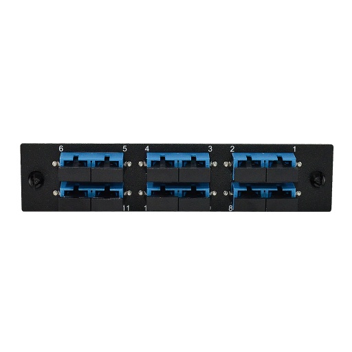 [TNPS2SC6D] TECHLOGIX FIBRE ENCLOSURE PANEL 12F SC SINGLE MODE DUPLEX