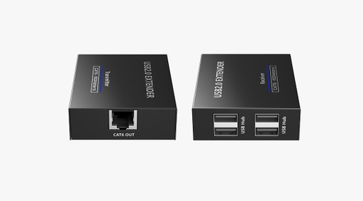[UE100USB] 4 PORT USB 2.0 OVER CAT5/6/7 LAN 150' EXTENDER