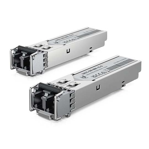 [UBMM1G] UBIQUITI FIBER MULTI-MODE SFP LC MODULE (550M) - 2-PACK