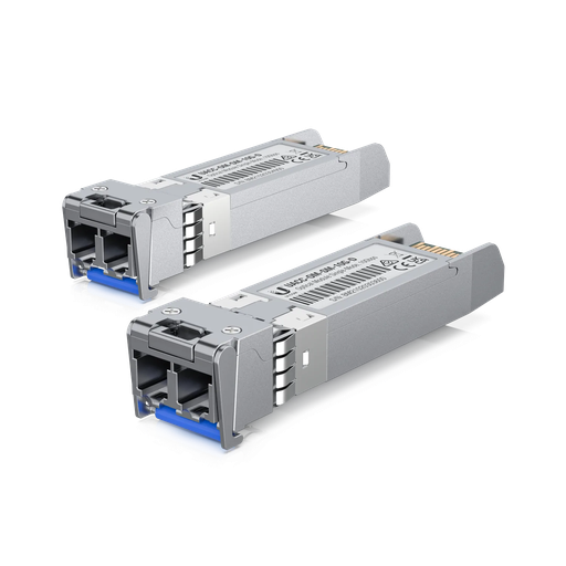 [UBSM10G] UBIQUITI FIBER SINGLE-MODE SFP+ MODULE (10KM) - 2-PACK