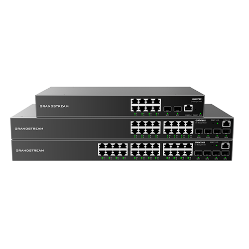 [GSGWN7803P] GRANDSTREAM POE+ NETWORK SWITCH 24 PORT GIGE 4x SFP (360W)