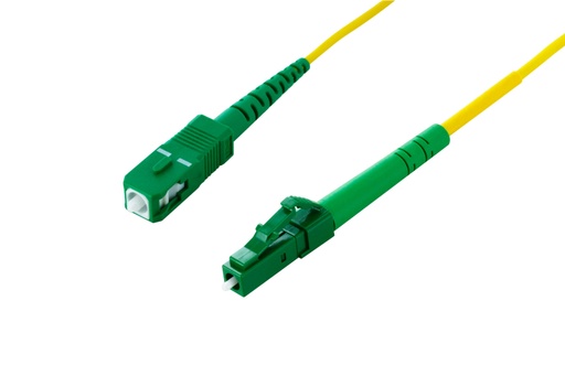 LC/APC-SC/APC SM SIMPLEX 9/125 FIBER OPTICAL CABLE