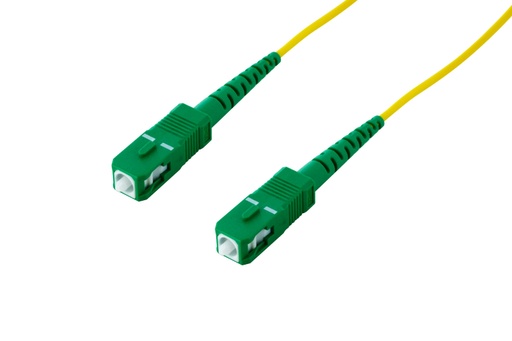 SC/APC-SC/APC SM SIMPLEX 9/125 FIBER OPTICAL CABLE